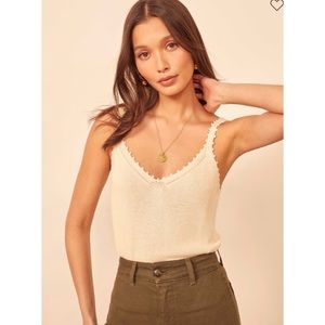 Reformation Wisteria Top